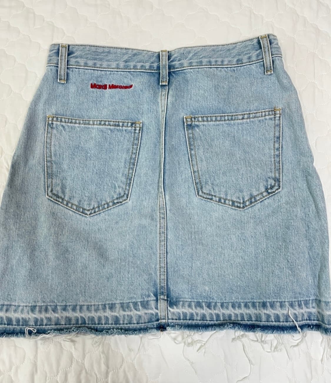 마르디메크르디 Mardi Mercredi 데님 미니 스커트 상품이미지3