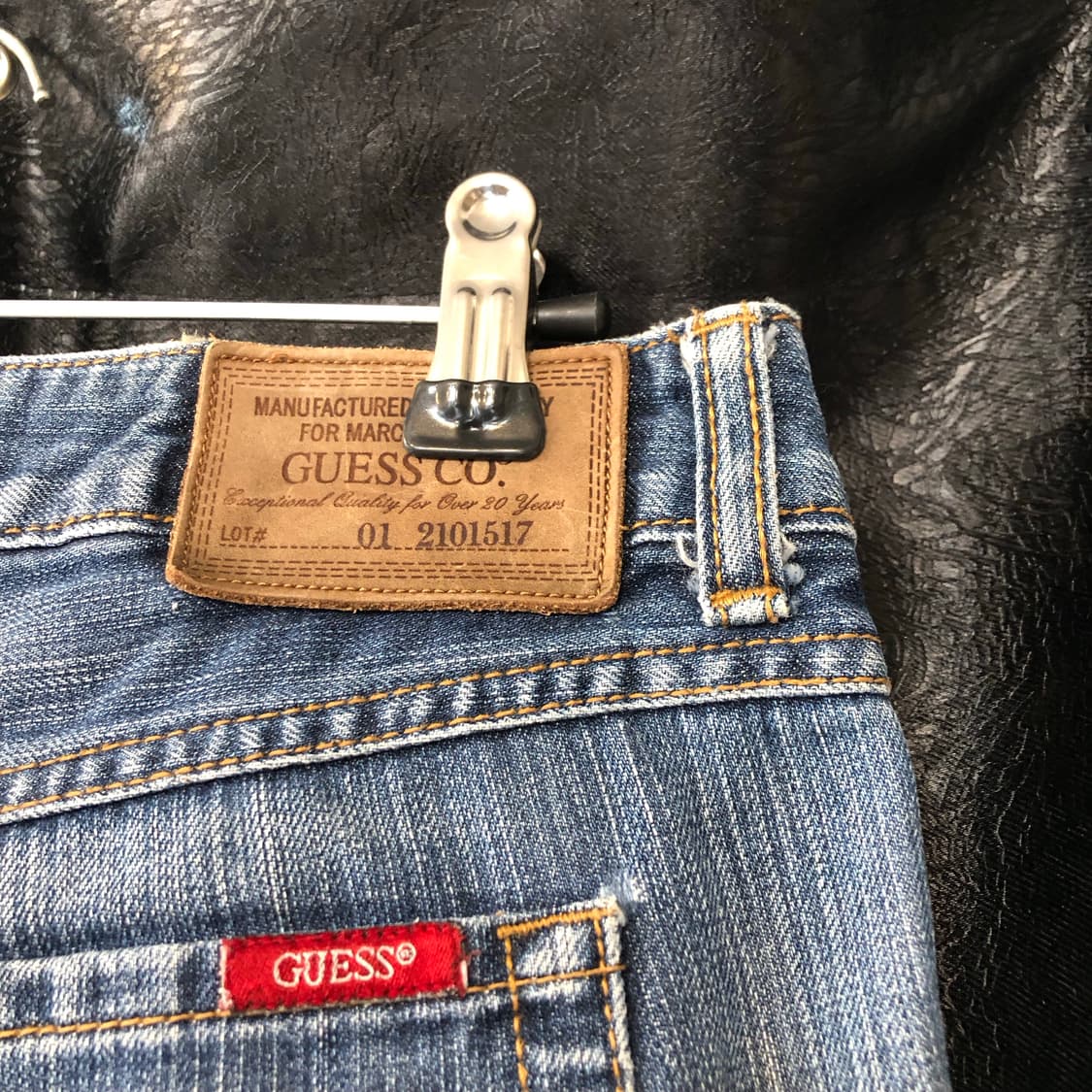 Vintage 💿 GUESS CO. Denim boo 상품이미지6