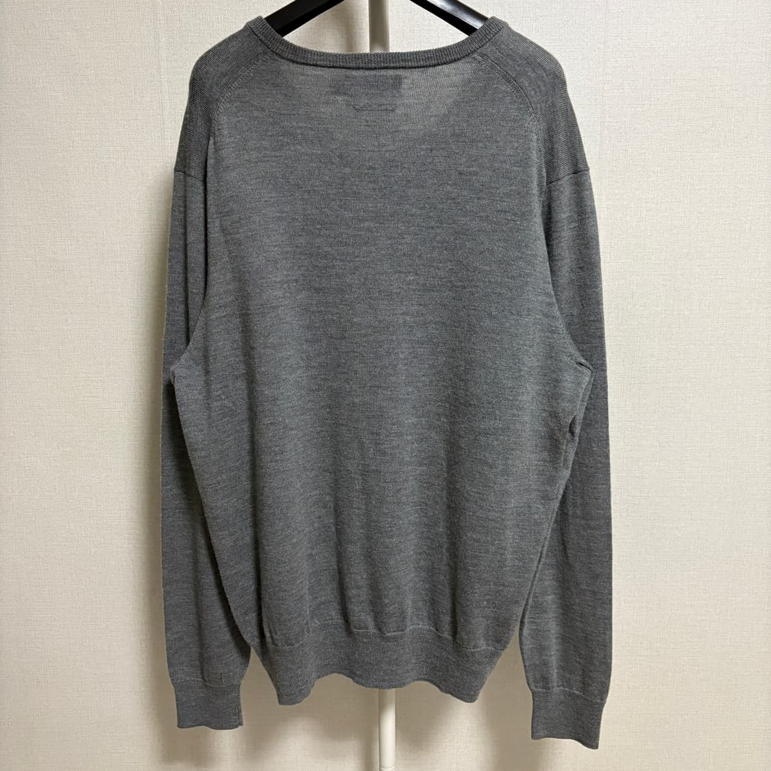 폴로 랄프로렌 워셔블 메리노울 V넥 니트 / 그레이, L 상품이미지8