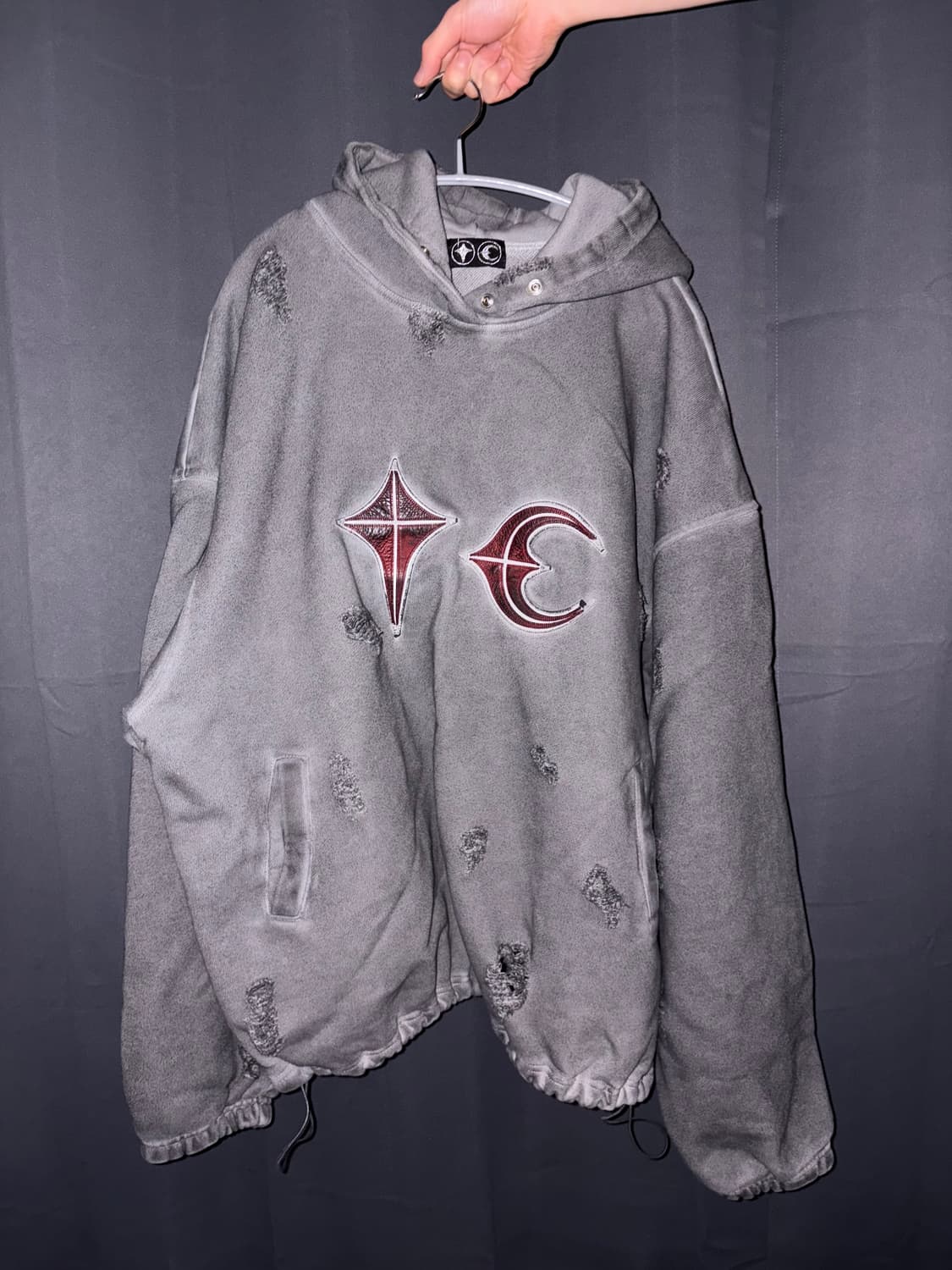 떠그클럽 락 후드 3사이즈 상품이미지1