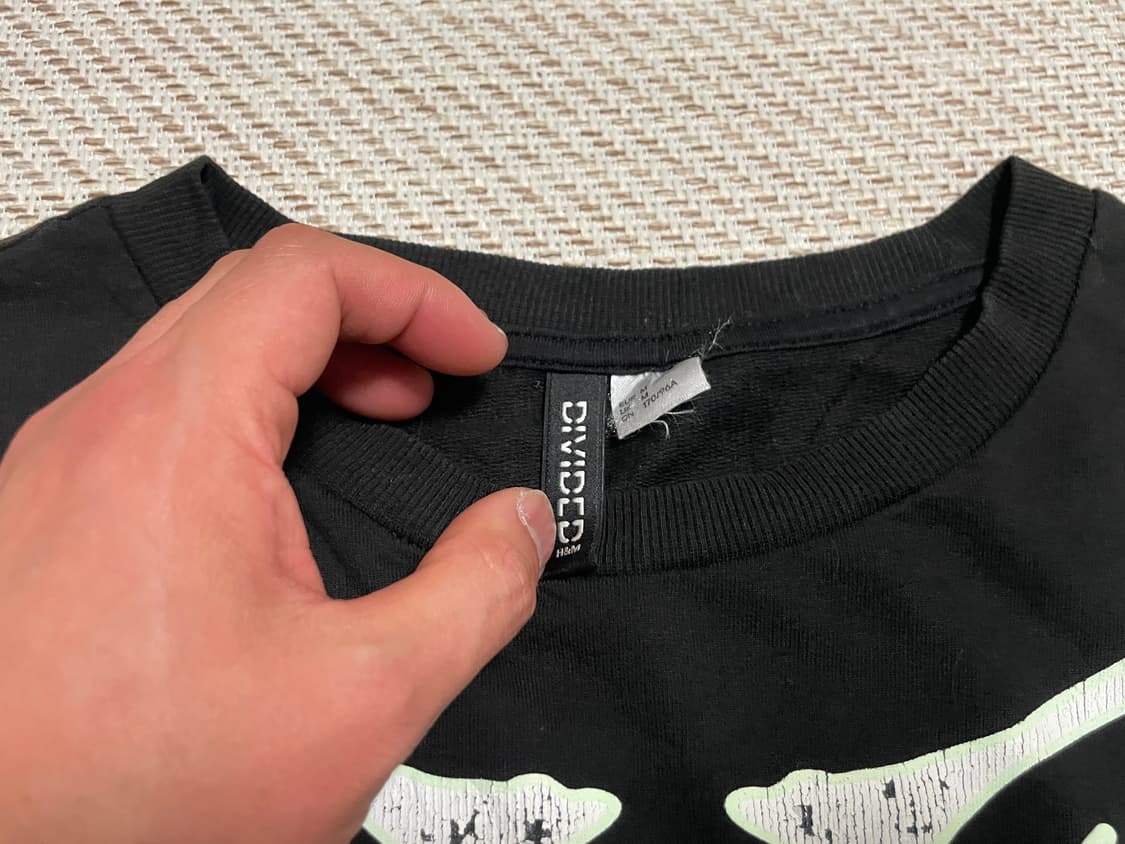 빈티지 본 그래픽 롱슬리브 J03266 상품이미지4