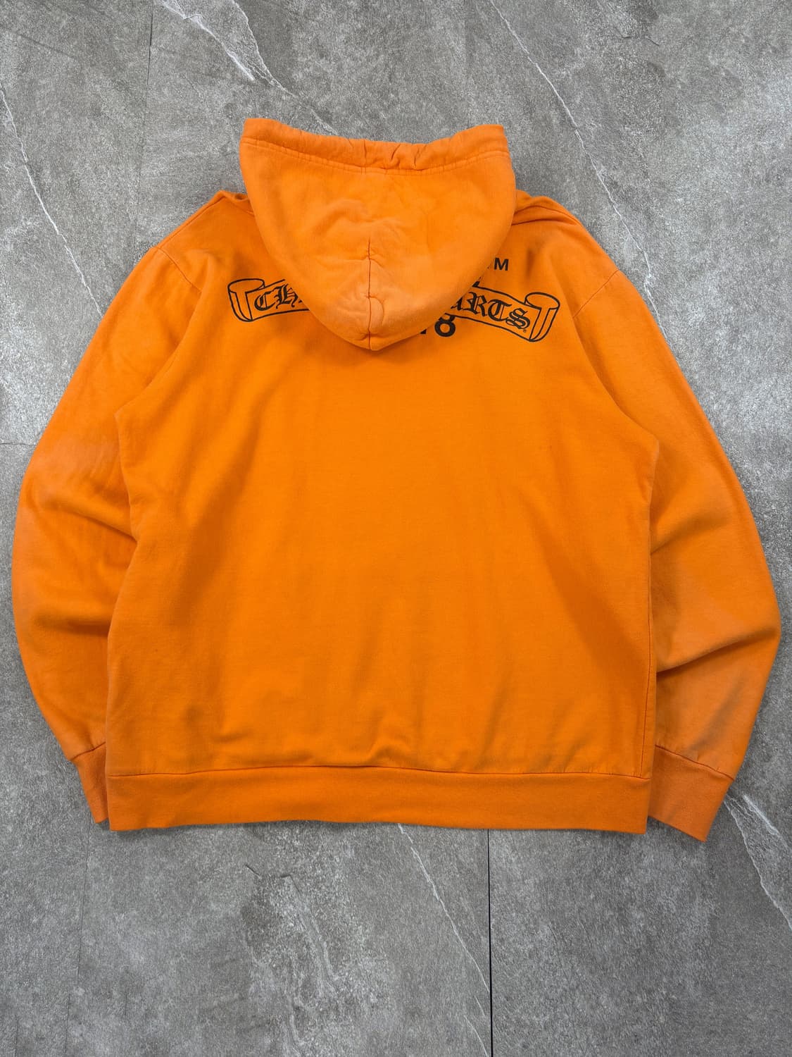 Chrome Hearts x Off white Logo Hoodie 상품이미지1