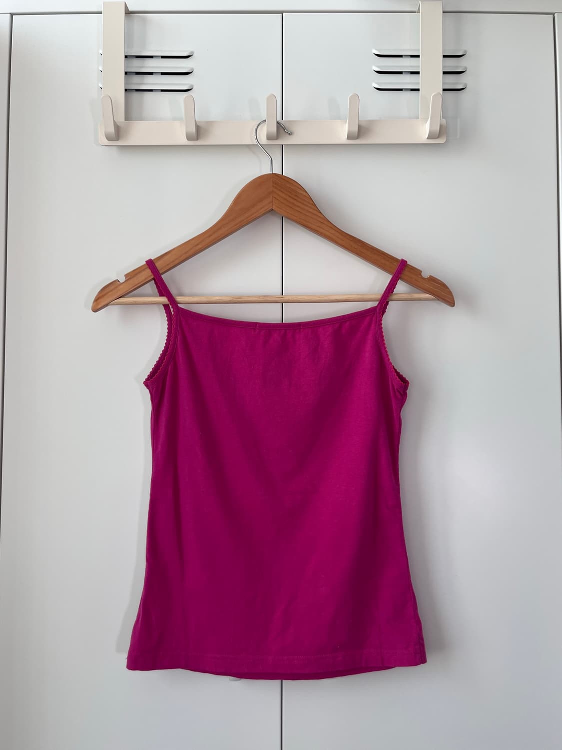 Ozoc 하구미 핫핑크 레이스 슬리브리스 상품이미지9