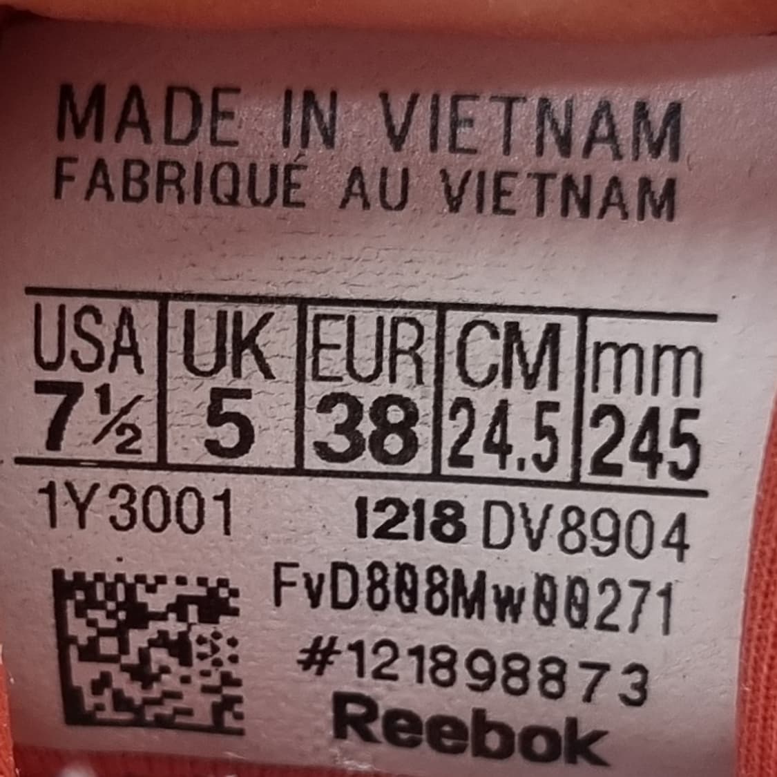 리복 BT21 여성운동화245 상품이미지6