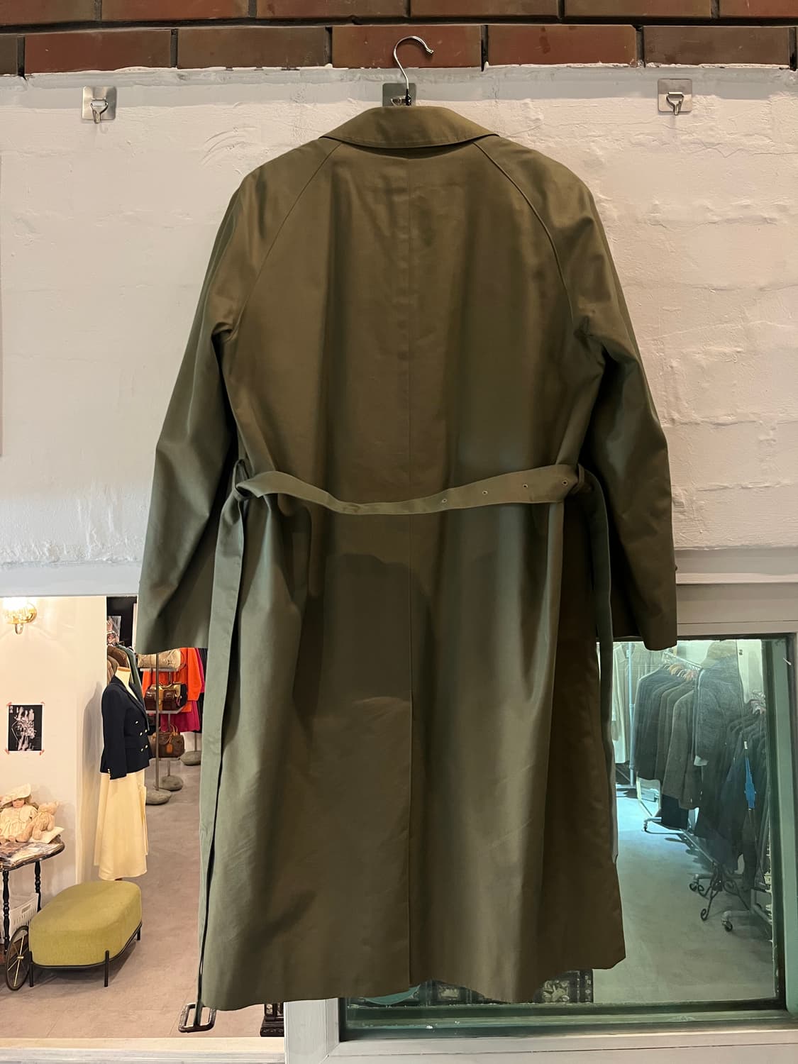 Daks 닥스 클래식 트렌치 코트 카키 56 상품이미지10