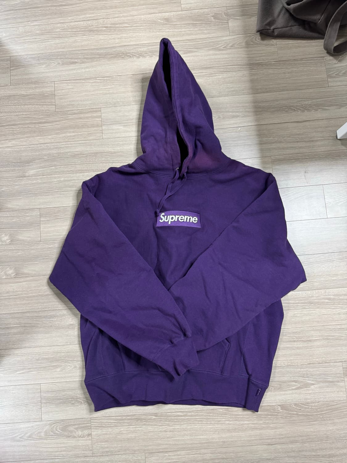 [M] 슈프림 박스로고 후드 퍼플 2023 상품이미지1