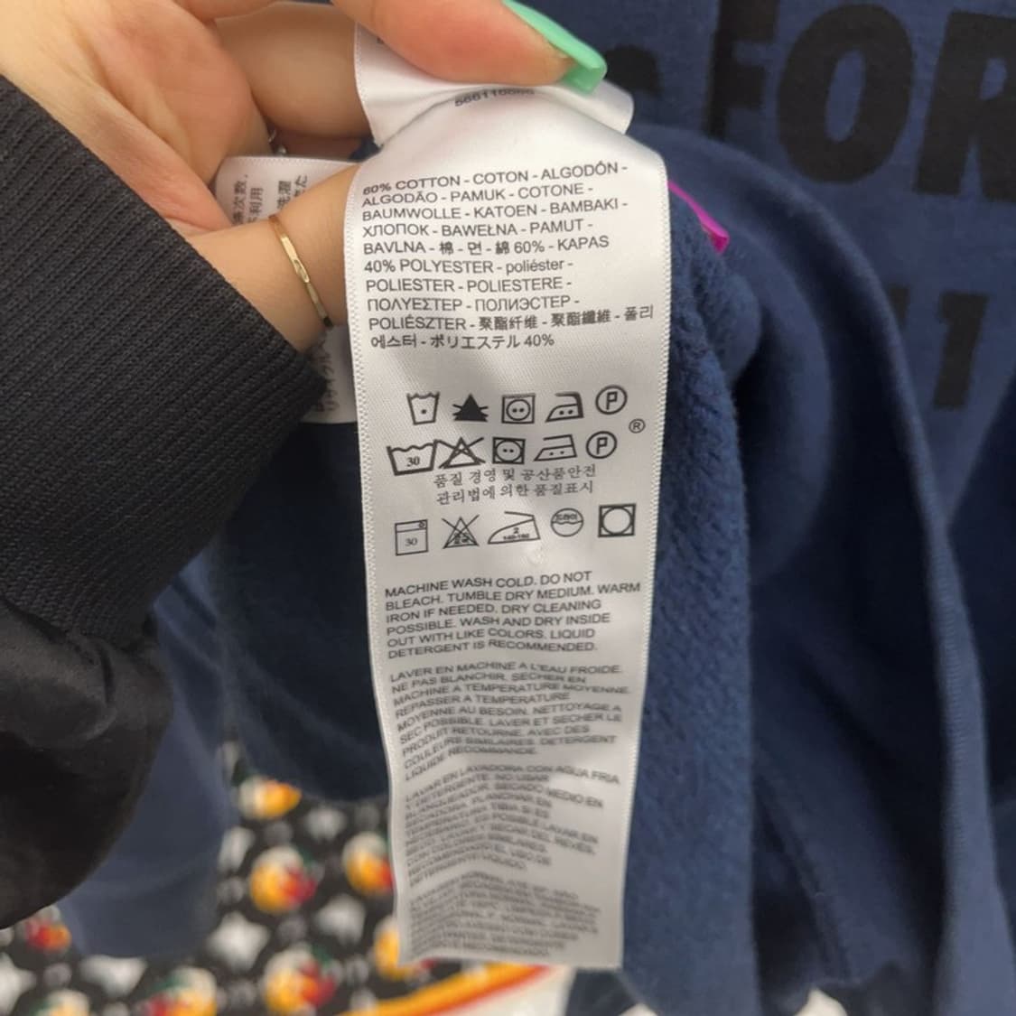 리바이스 샌프란시스코 올드스쿨 프린팅 바시티 자켓 S C07165 상품이미지6