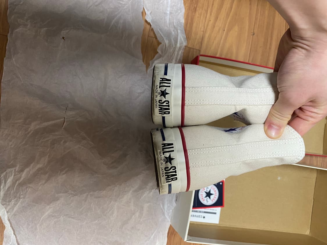 275)컨버스 재팬 올스타 제이하이 화이트 상품이미지5