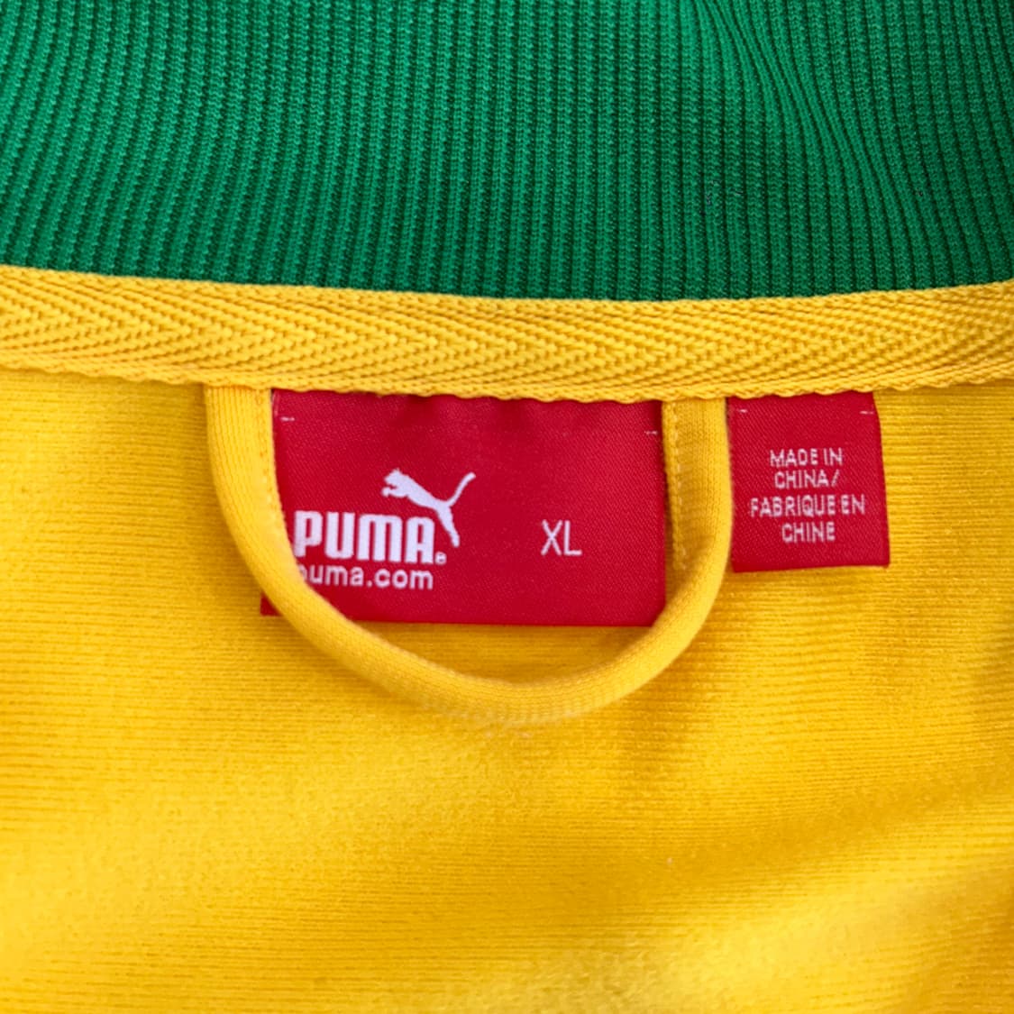 Puma 퓨마 jamach 옐로우 그린 배색 져지  상품이미지6