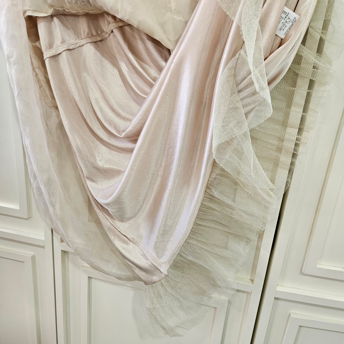 엑시즈 팜(axes femme) 레이스 레이어드 쉬폰 원피스 상품이미지6