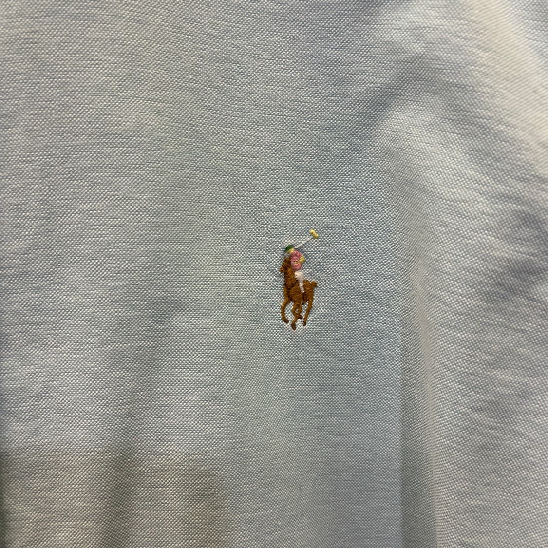 폴로 코튼 셔츠 커스텀핏 상품이미지3