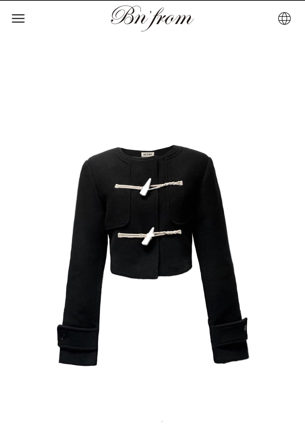 비엔프롬 코트 상품이미지1