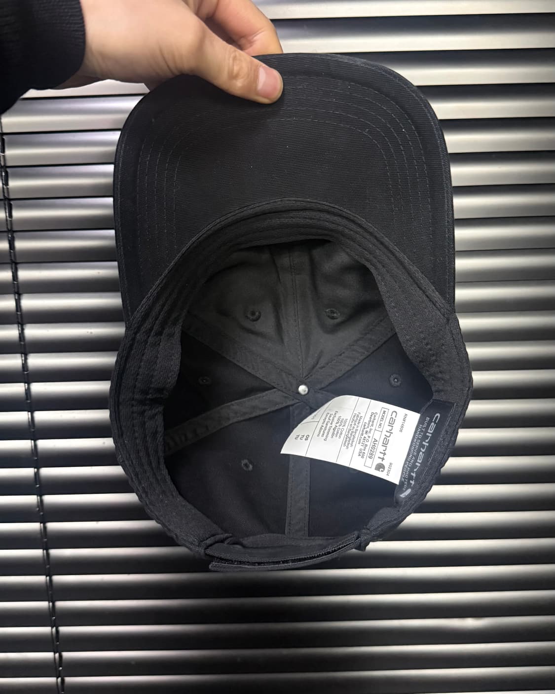 칼하트 오데사 캔버스 볼캡 블랙 빈티지 야구 모자 워크 웨어 아메카지 상품이미지5