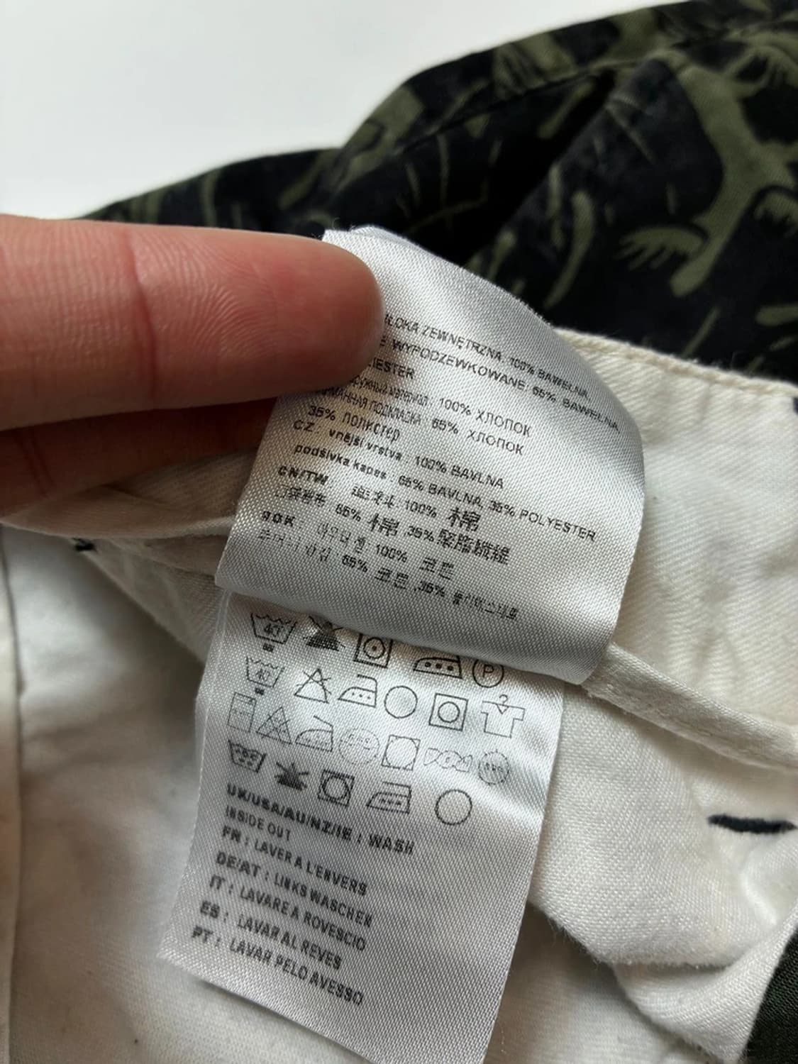 칼하트 WIP 존슨 로터스 프린트 쇼츠 PN8708 상품이미지9