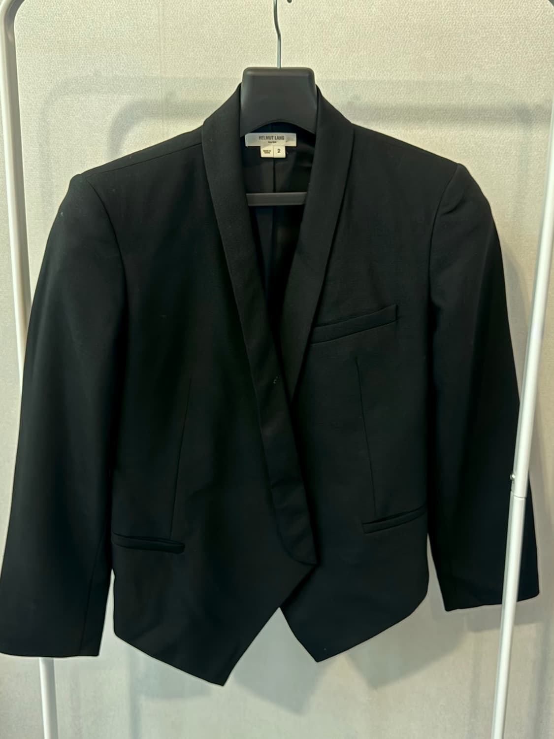 헬무트 랭 크롭 블랙 블레이저(2) 상품이미지1
