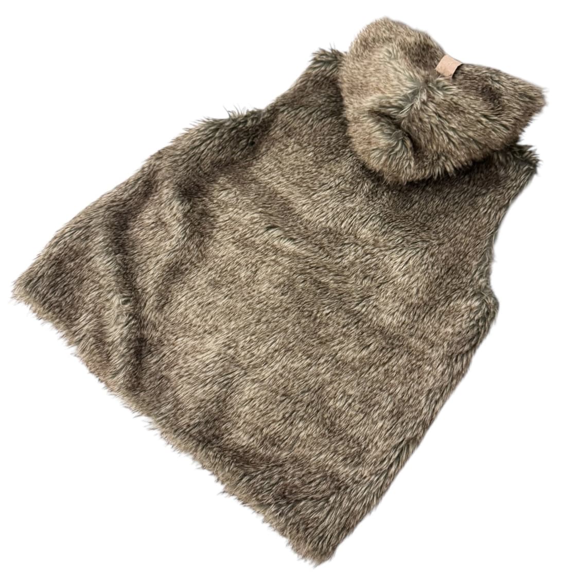 COMME CA ISM 꼼사이즘 퍼 후드 베스트 상품이미지7