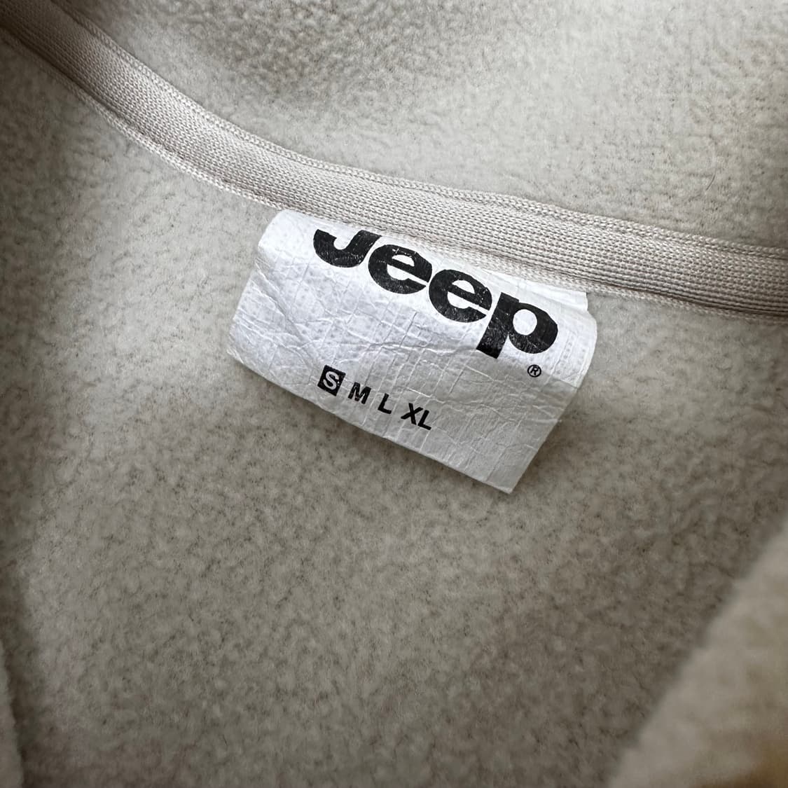 Jeep 지프 여성 뽀글이 플리스 베스트 조끼 아이보리 90(S) 상품이미지8