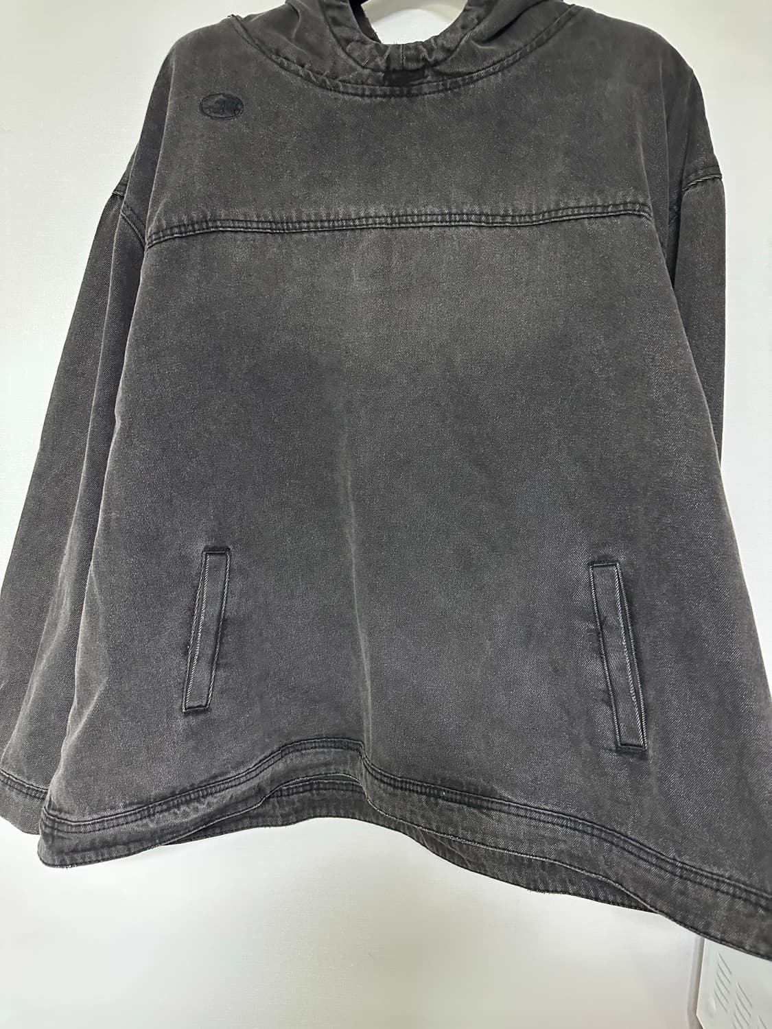 나이스고스트클럽 데님 풀오버 후드 자켓 상품이미지5