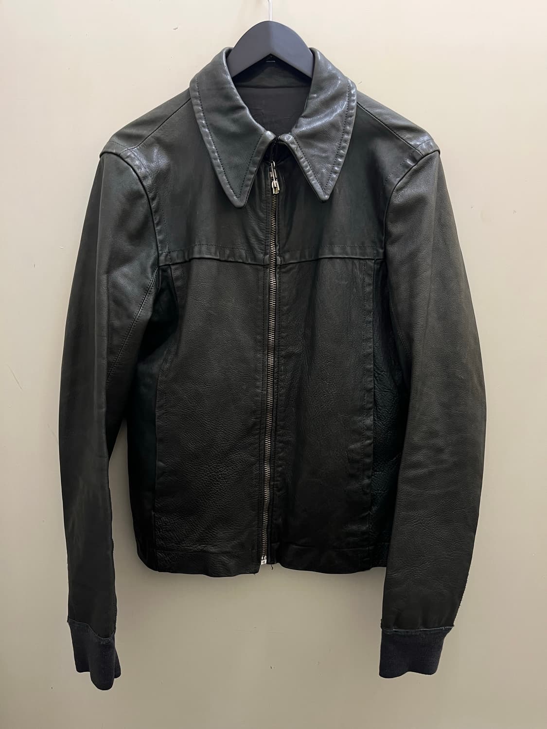 07 아카이브 릭오웬스 OLMAR&MIRTA 레더 자켓 상품이미지2