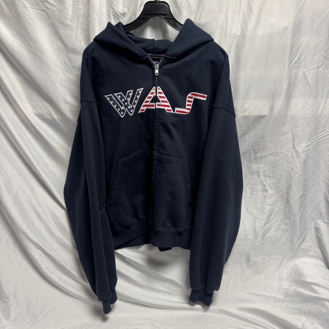 워즈 was 성조기 후드집업 1사이즈 상품이미지2