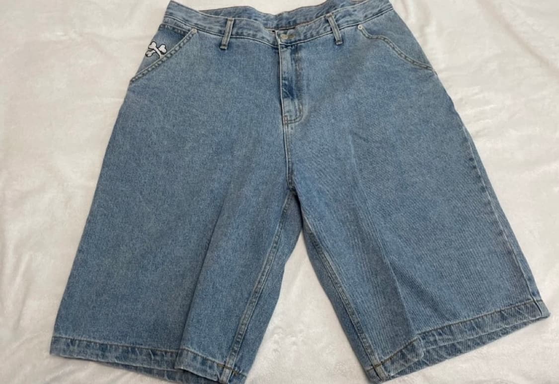 위캔더스 아이스크림 데님 쇼츠 (버뮤다) 상품이미지2