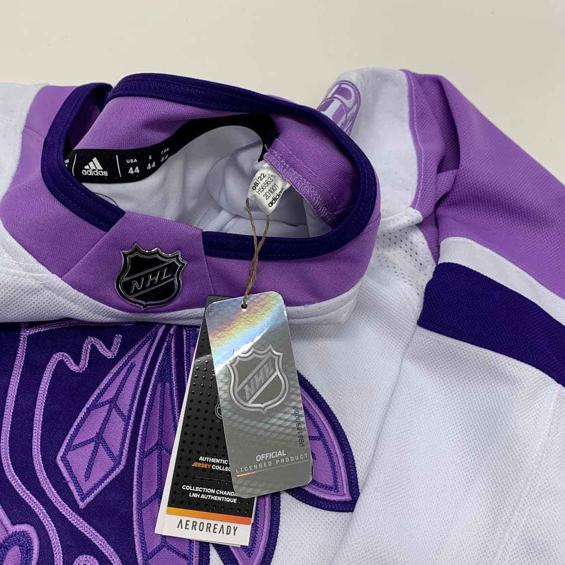 아디다스 NHL 시카고 블랙호크스 어센틱 하키 져지 (44) 상품이미지4