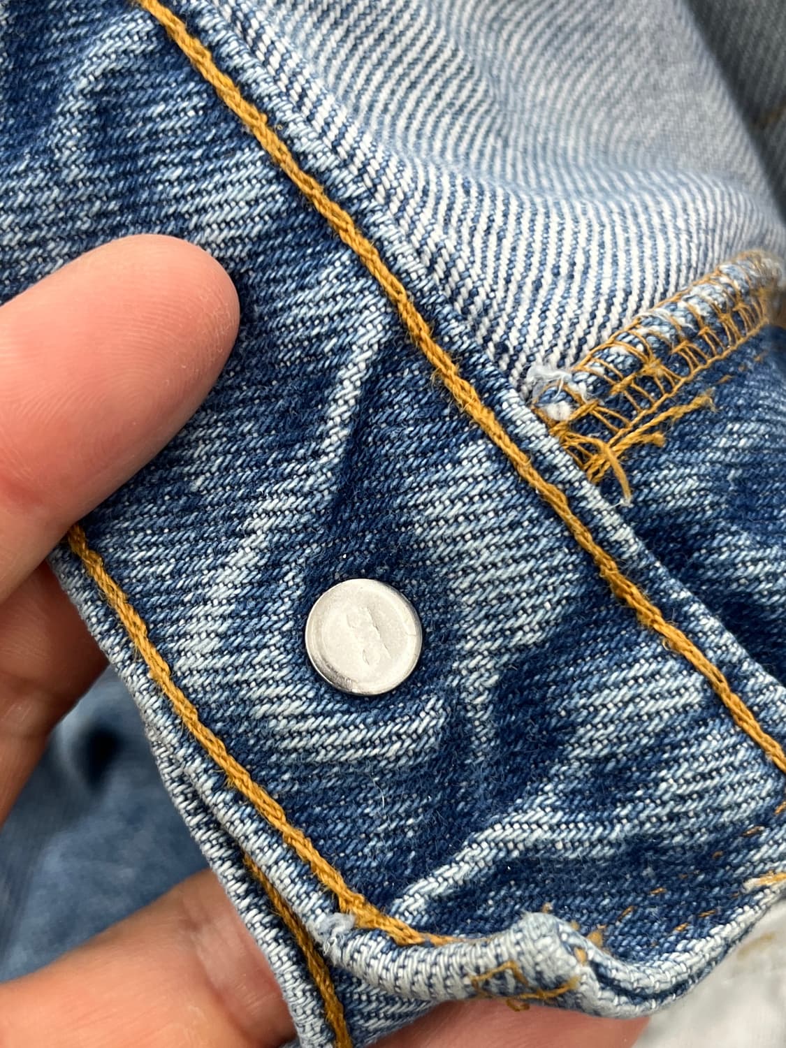 [34] USA MADE LEVIS 505 ORANGE TAB DENIM 상품이미지7