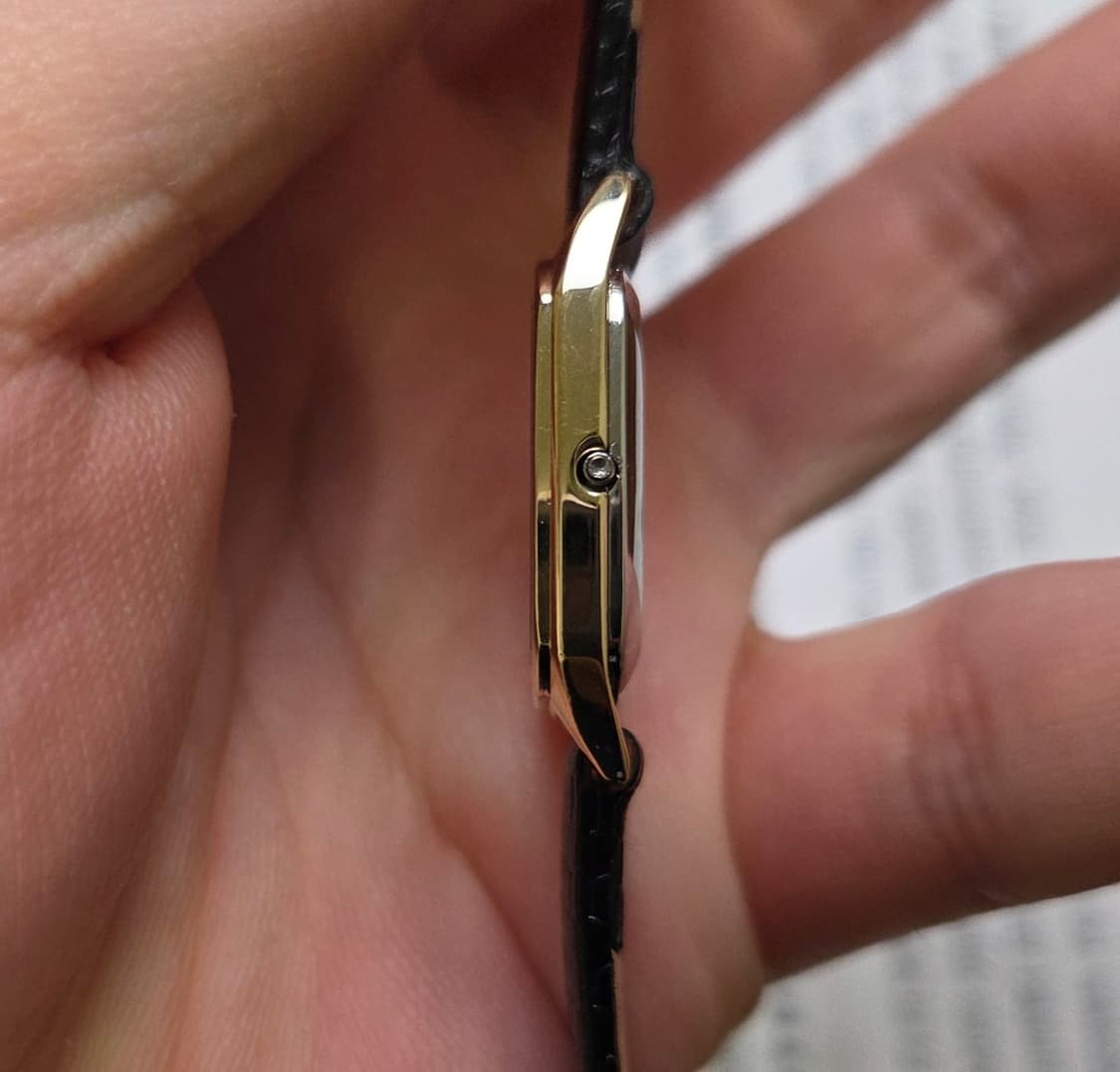 빈티지 오메가 드빌 사각 탱크 민트 쿼츠 여성용 상품이미지5