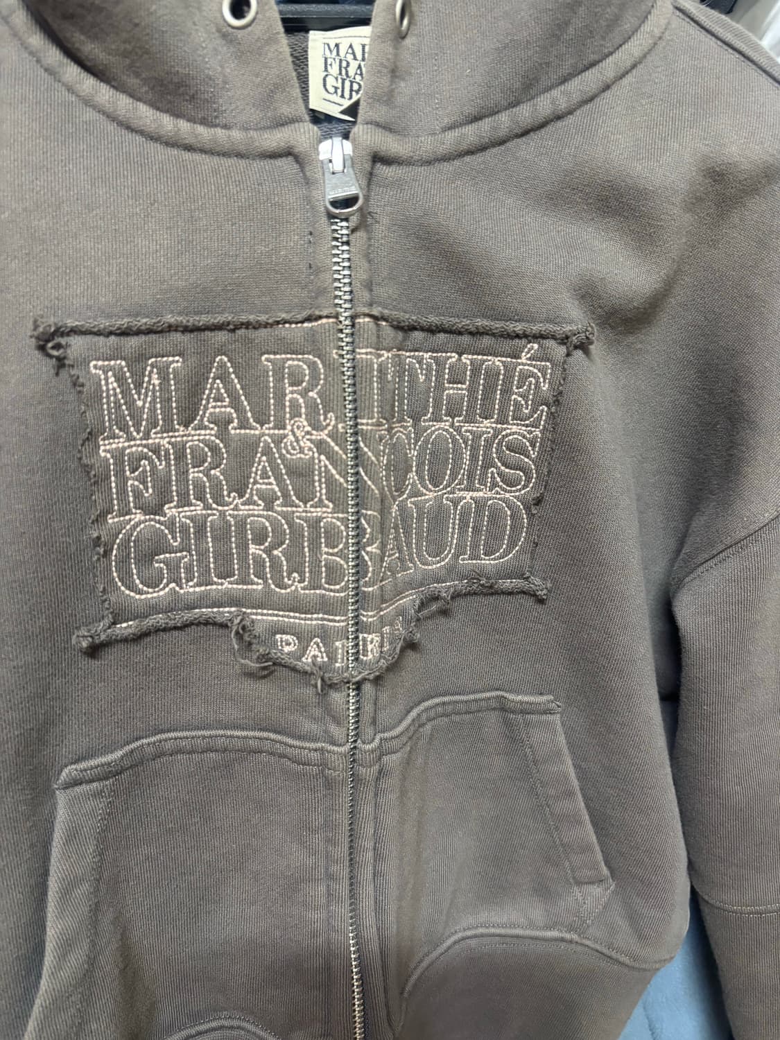 마리떼 후드집업 차콜 상품이미지2