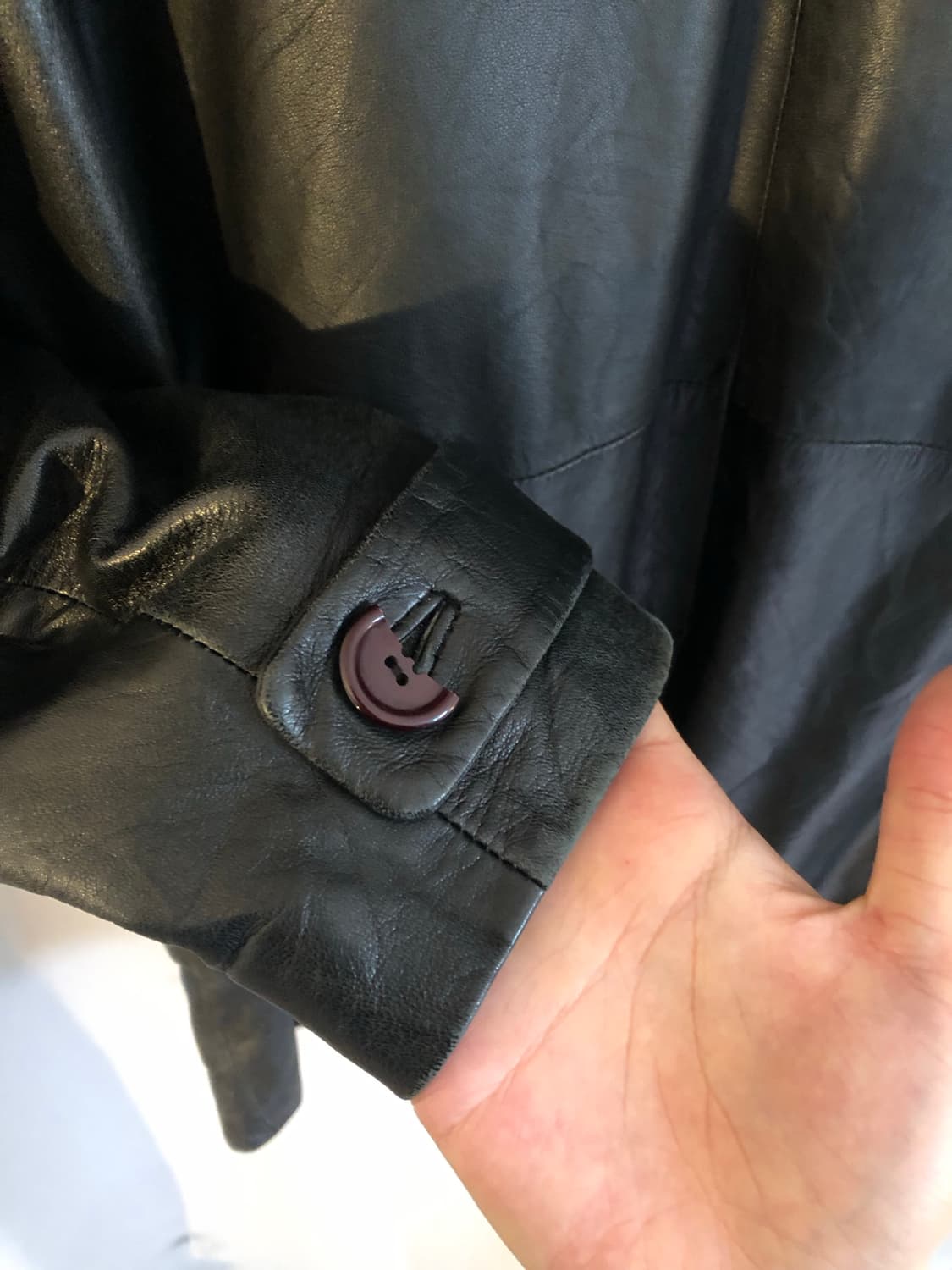 (XL) Max cadys leather coat 상품이미지5