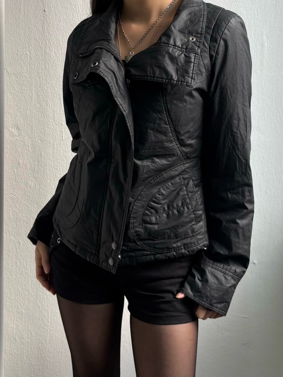 Vintage Black Jacket 상품이미지2