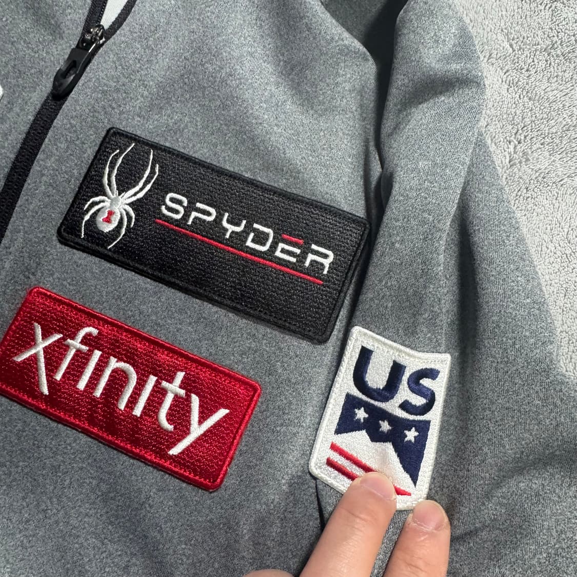 스파이더 US스키팀 져지 상품이미지2