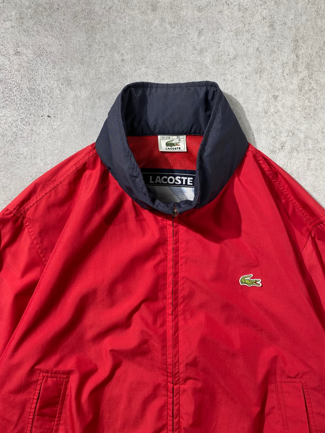 [95] 90s Lacoste 라코스테 야칭 블루종 자켓 상품이미지2