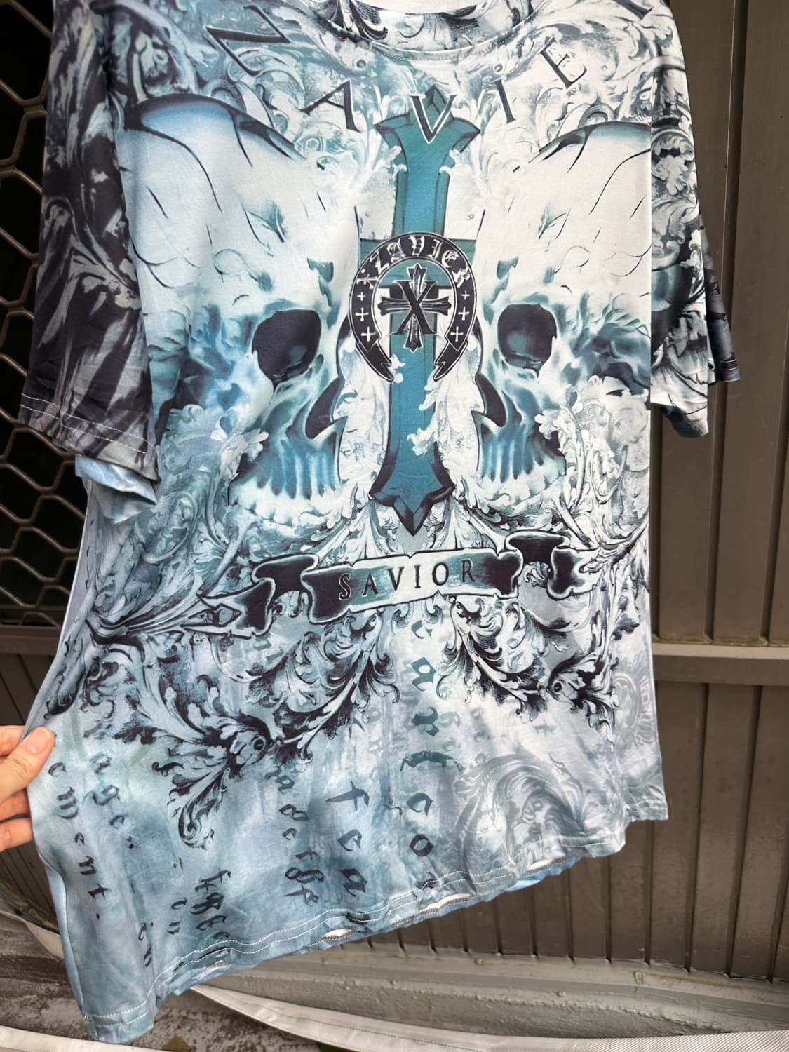 Japanese vintage cross back wing tee  상품이미지5