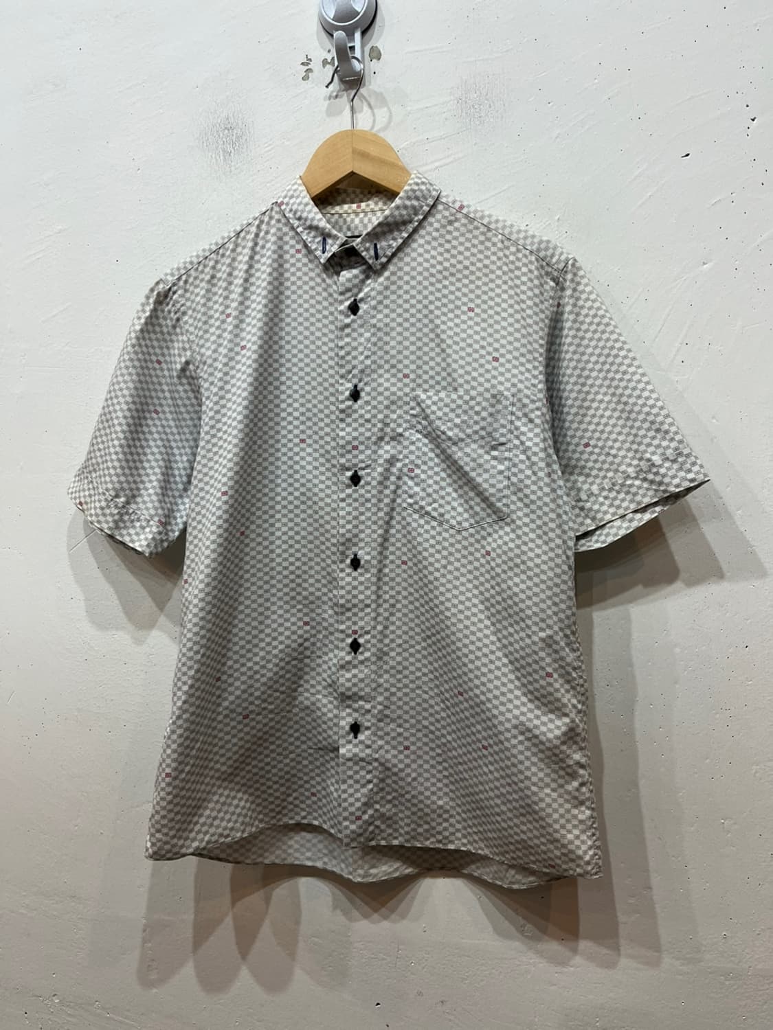 버버리 유니언잭 반팔 셔츠 Made in JAPAN 상품이미지1