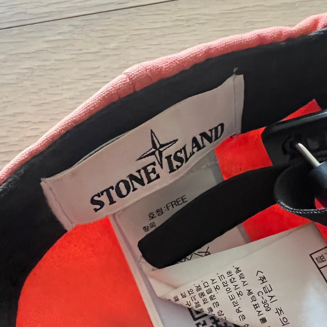 스톤 아일랜드 오렌지 볼캡 상품이미지2