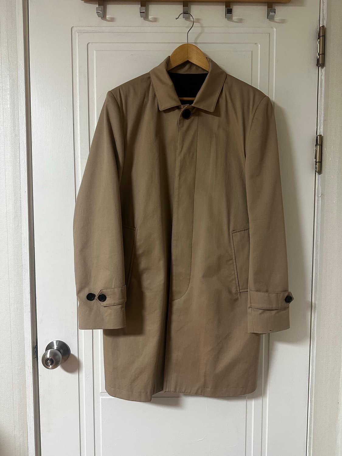 [46] 드러그옴므 싱글 트렌치 코트 베이지 상품이미지1