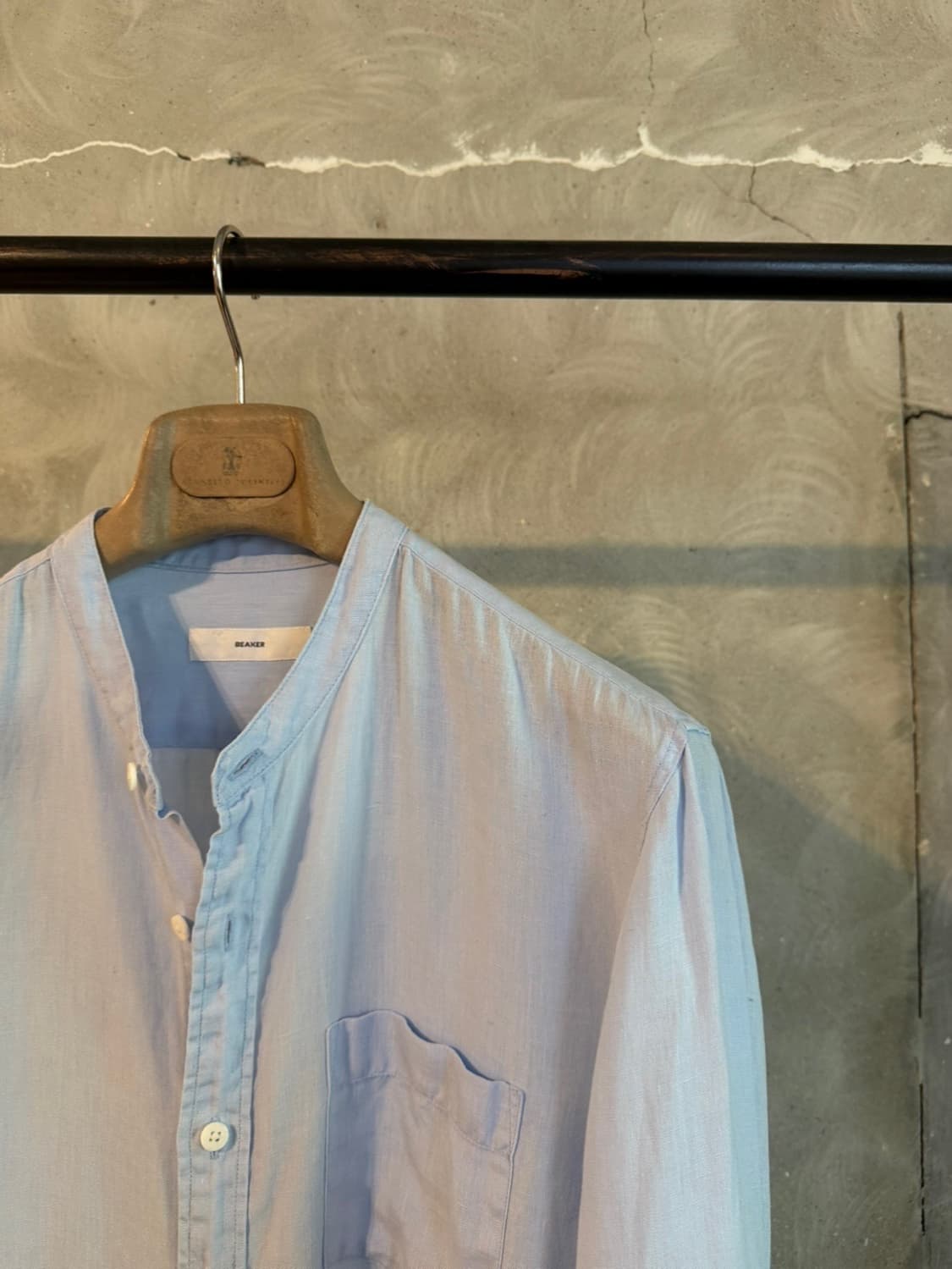 VINCE 빈스 리넨 셔츠 100 상품이미지4