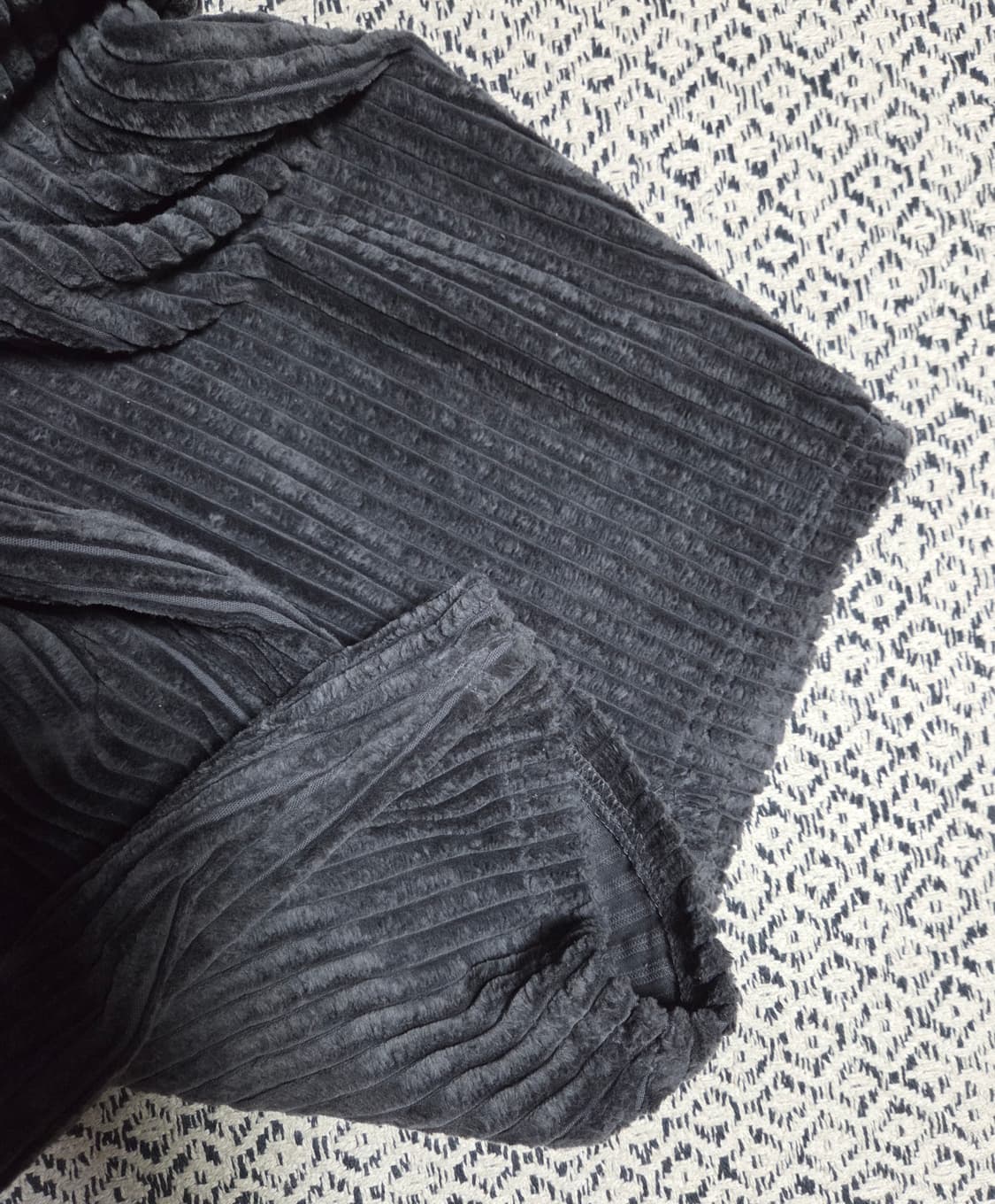 트립르센스 밴딩 코듀로이 팬츠 차콜 L 상품이미지4