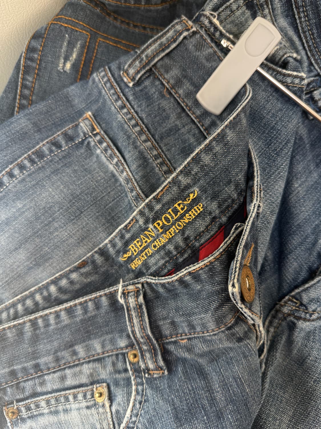 Bean pole 빈폴 빈티지 스트레이트 데님팬츠 상품이미지4