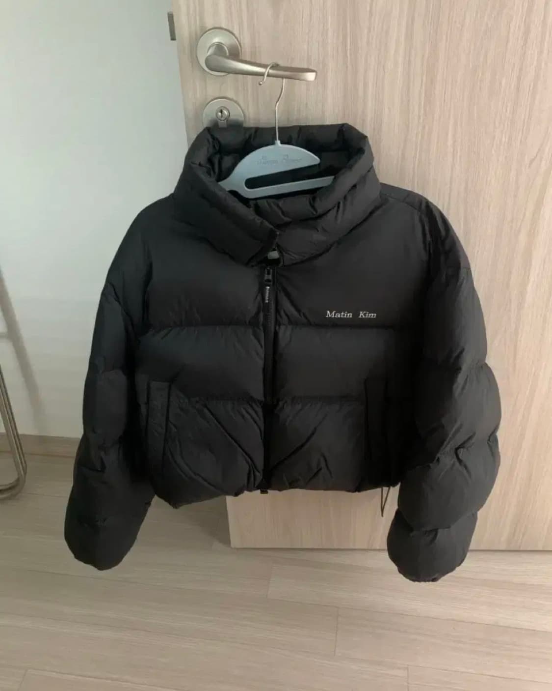 마뗑킴 숏패딩 matinkim 하이넥 클래식 크롭 푸퍼 다운자켓 상품이미지2