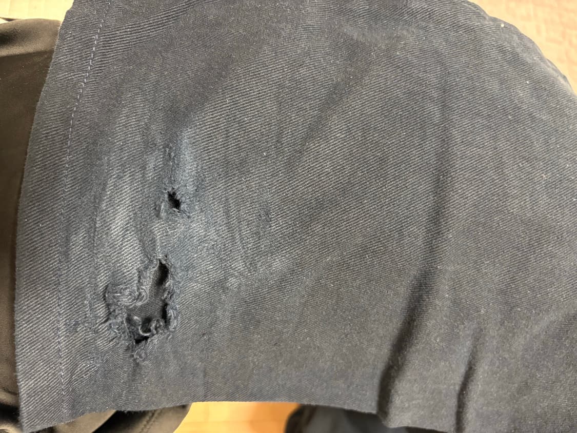 [36] star team 스타팀 더블니 카펜터 팬츠 네이비 상품이미지4