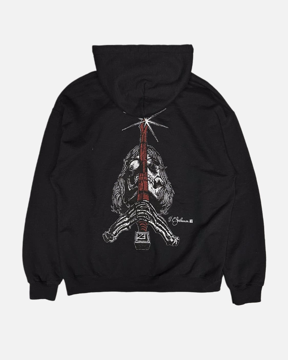 PPS logo skull printing hood t 상품이미지4