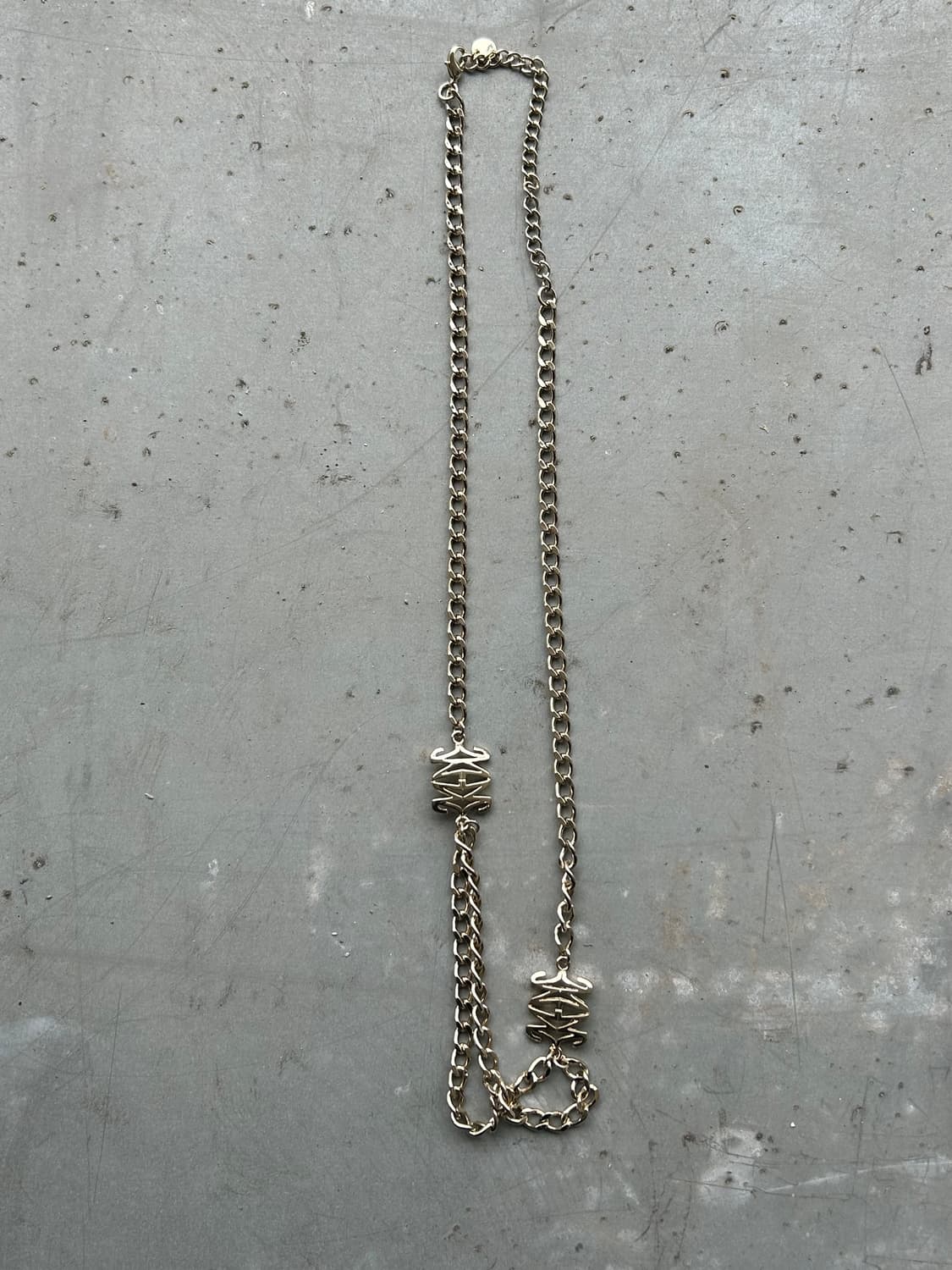 빈티지 골드 맥시 체인 목걸이 상품이미지2