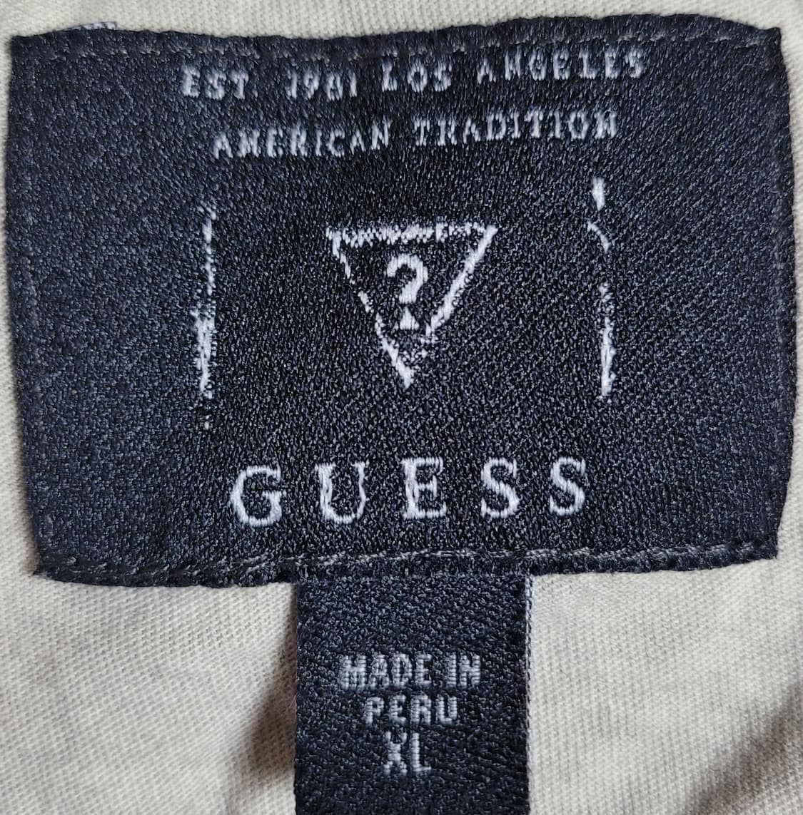 게스 프린팅 긴팔 티셔츠 xl 상품이미지4