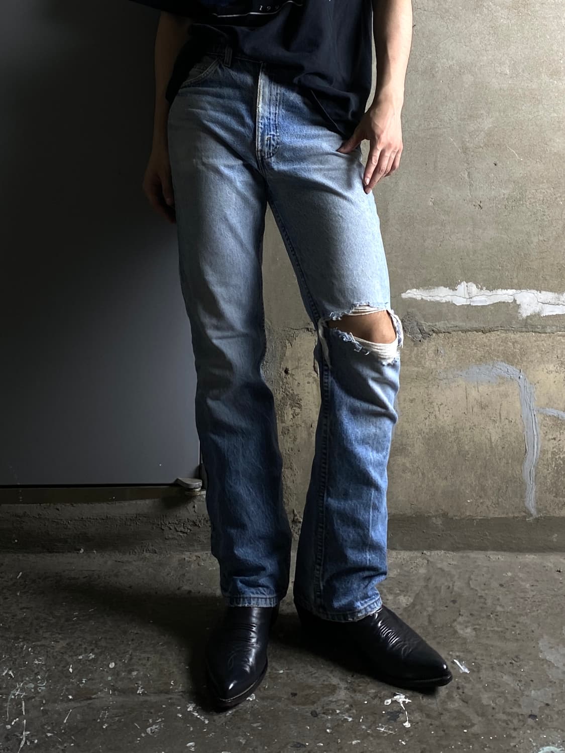 [280] 빈티지 카우보이 부츠 웨스턴 부츠 USA 상품이미지9