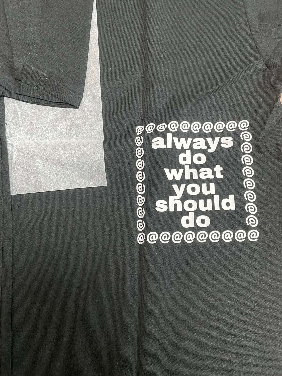 Always do what you should do 반팔 티셔츠 상품이미지2