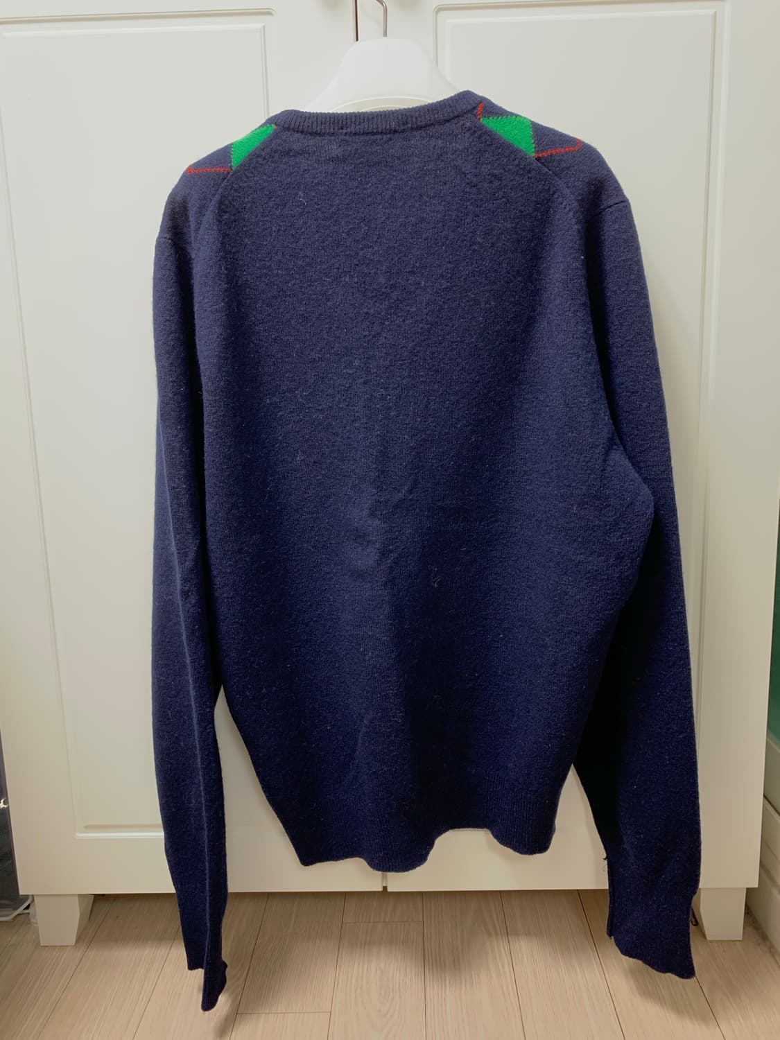 버버리 아가일 니트 상품이미지3