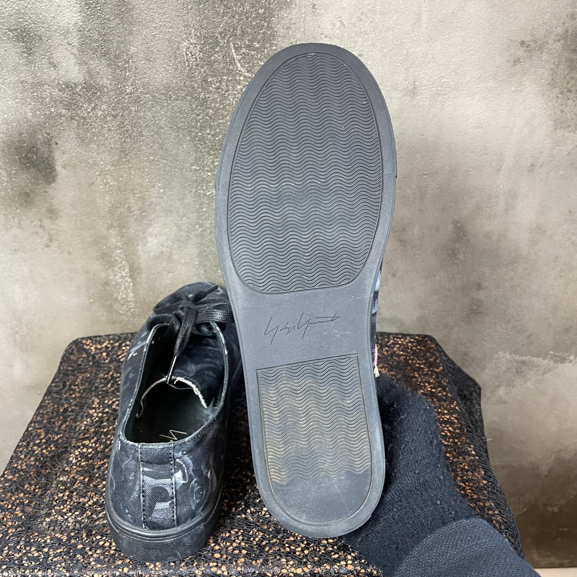 21ss 요지 야마모토 뿌르 옴므 캔버스 로우탑  상품이미지10