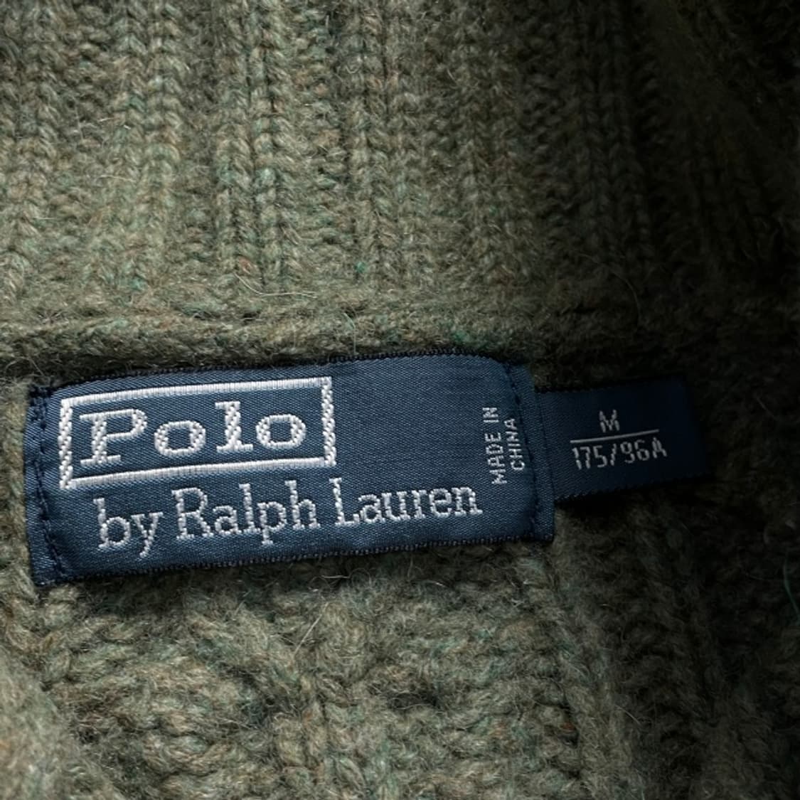 95 폴로 랄프로렌 숄카라 꽈배기 니트 상품이미지3